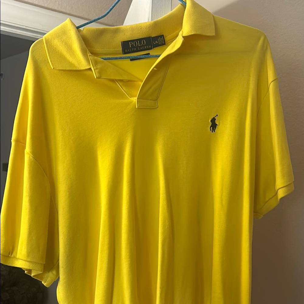 Polo by Ralph Lauren Yellow Classic Polo Shirt